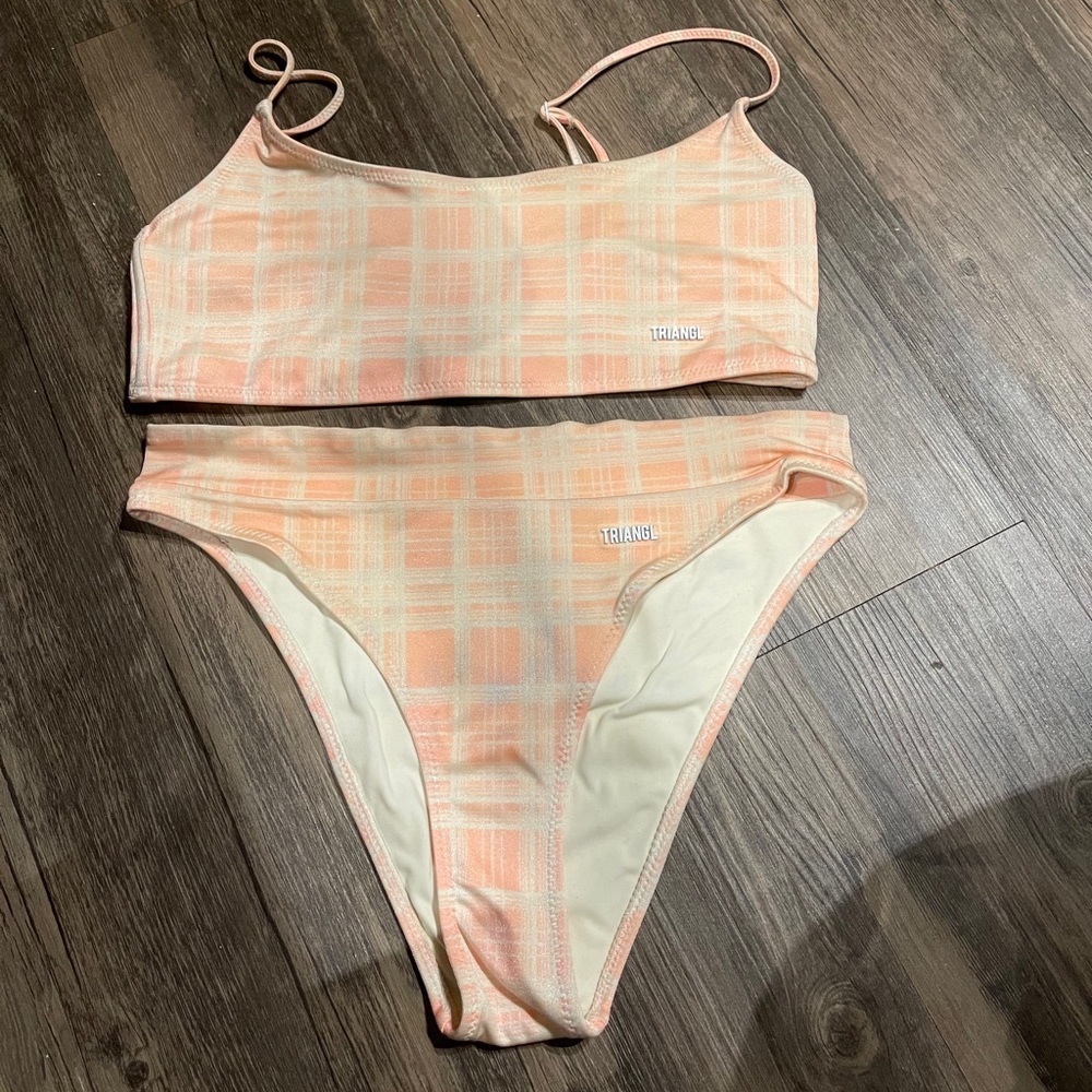 Rare Triangl Plaid Bikini
